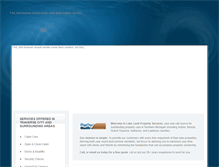Tablet Screenshot of lakeland-services.com
